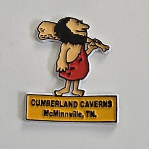 Cumberland Caverns McMinnville Tennessee Souvenir Magnet Caves Caveman Travel